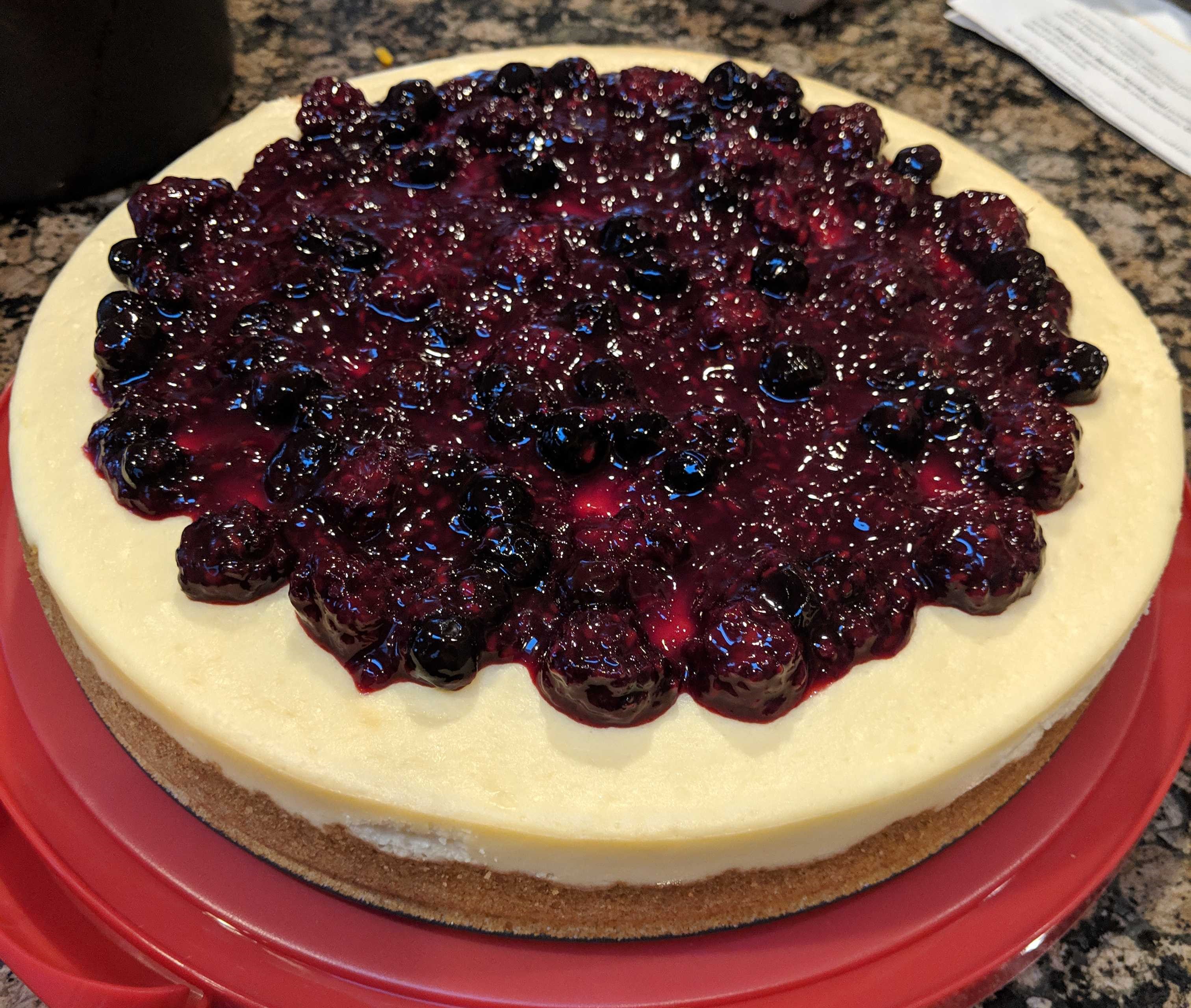 Lemon Berry Cheesecake – Em's Kitchen